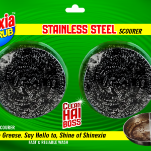 Shininexia™ Stainless Steel Scrub Scourer – Large2x